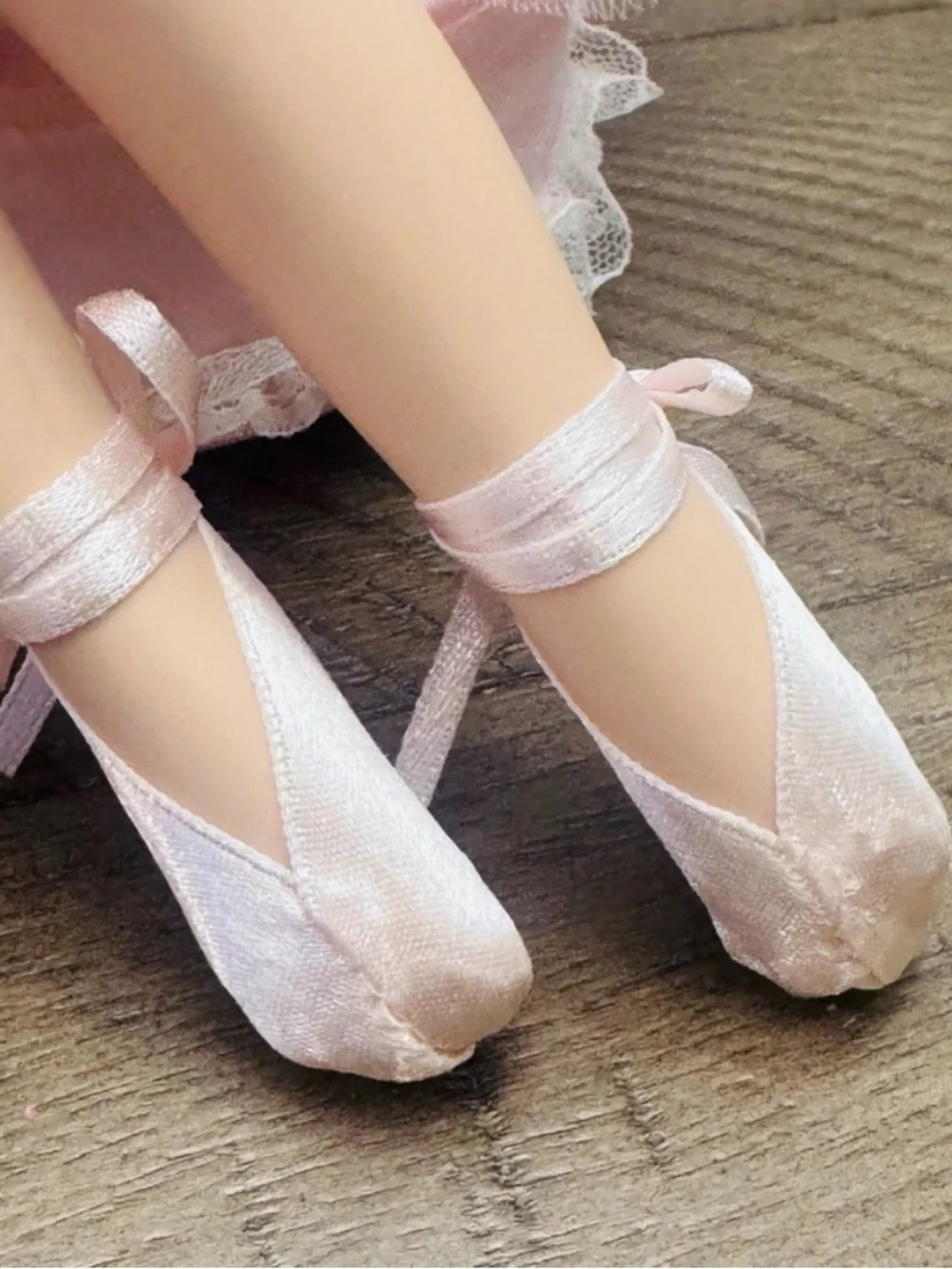 Seymour Mann Connoisseur Collection Ballerina in Pink Sitting Upon Music Box